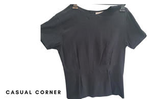 Caual Corner Blouse Black Size S